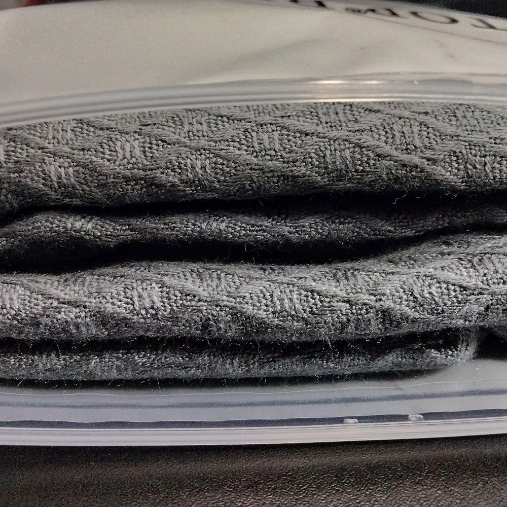 DANGTOP Cooling Blanket100% Bamboo Blanket 79 x 91 NWT Dark Gray